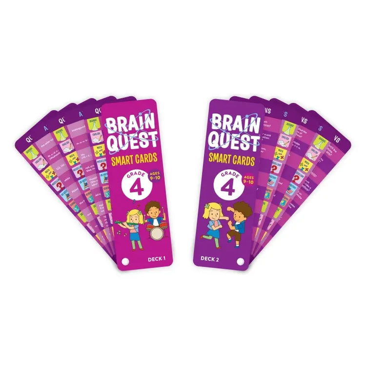Brain Quest | 4th Grade Smart Cards Revised 5th Edition - 2