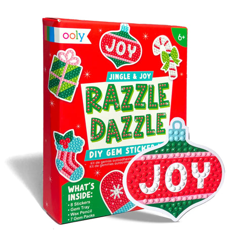 Jingle & Joy Razzle Dazzle DIY Gem Sticker Kit 6+ - 1