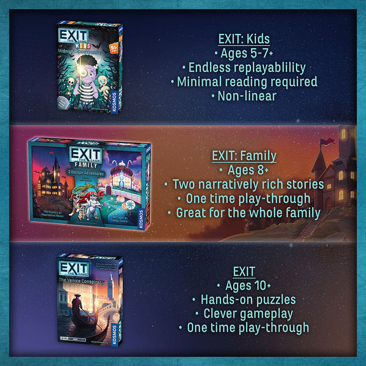 Exit: The Game Family - 2 Escape Adventures | 8+