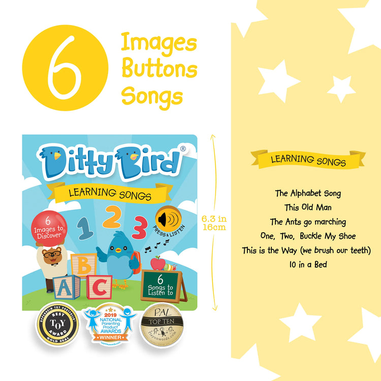 Ditty Bird | Baby Sound Book Learning Songs Abc Baby Book