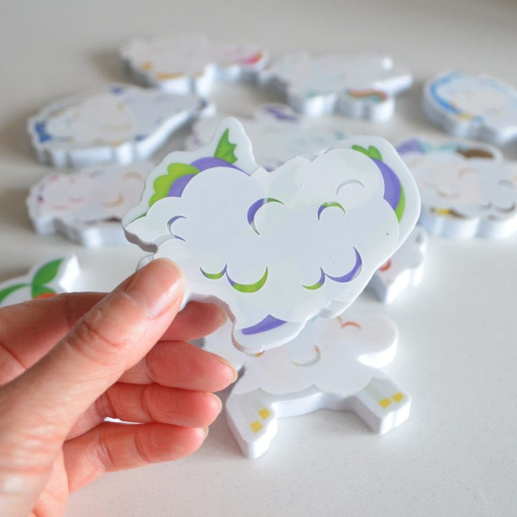 Color Changing Bath Stickers | Magical Creatures 1+