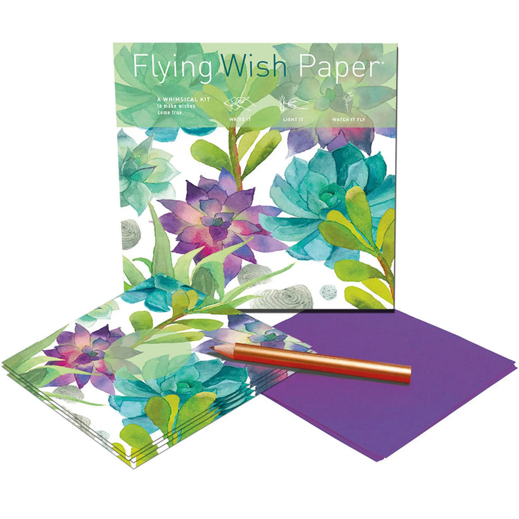 Flying Wish Paper | Cactus Garden 15 Sheets