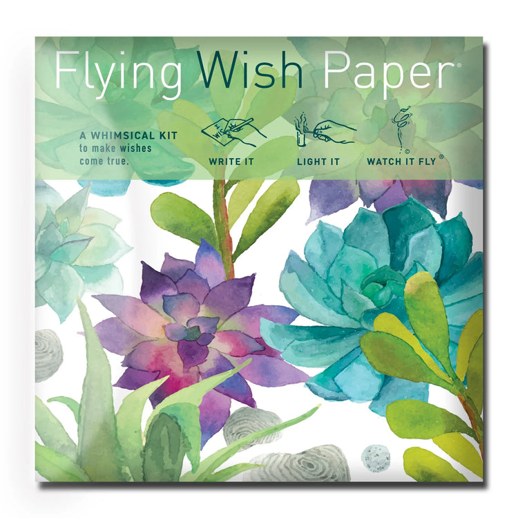 Flying Wish Paper | Cactus Garden 15 Sheets