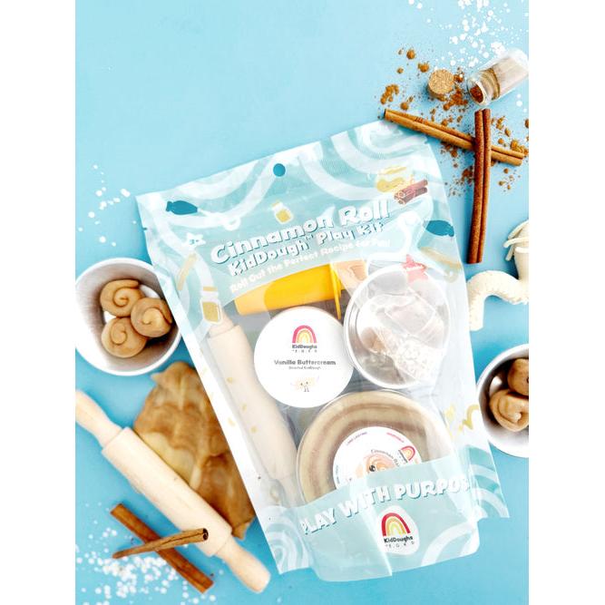 Kiddough Play Kit | Cinnamon Roll 3+