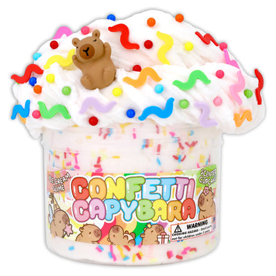 Dope Slime | Confetti Capybara Ice Cream Texture Slime - 2