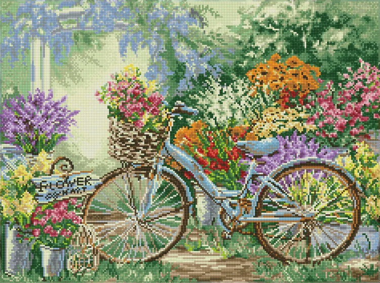 Diamond Dotz Diamond Painting | Flower Mart 8+ - 1