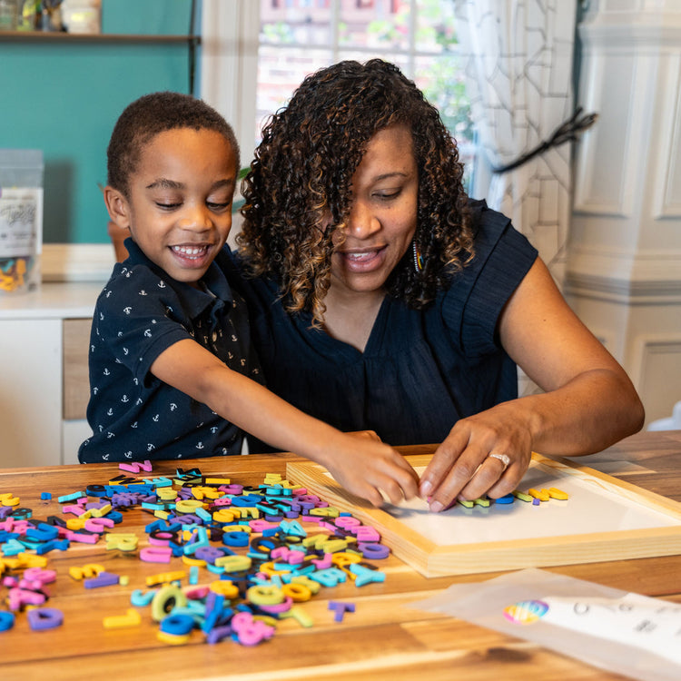 Magnetic Letters | Rainbow Story 200PC | 1" Letters - 3