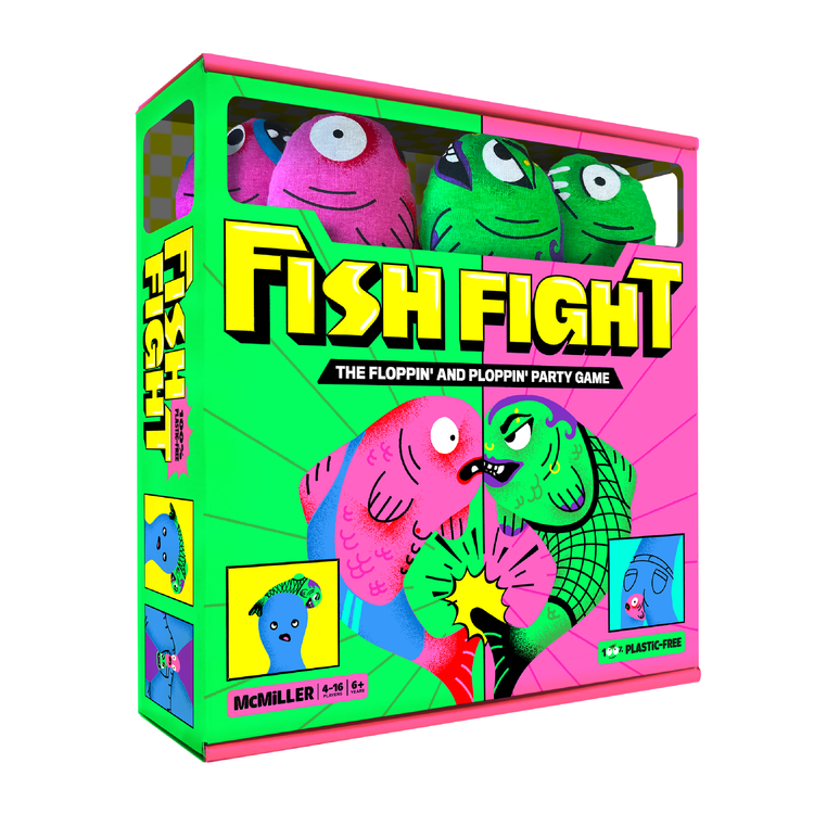 Fish Fight! the Floppin' and Ploppin Party Game 8+