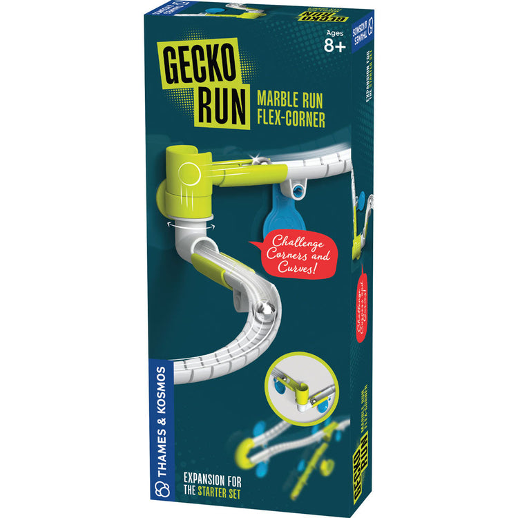 Gecko Run | Marble Run Flex-Corner Expansion Pack 8+