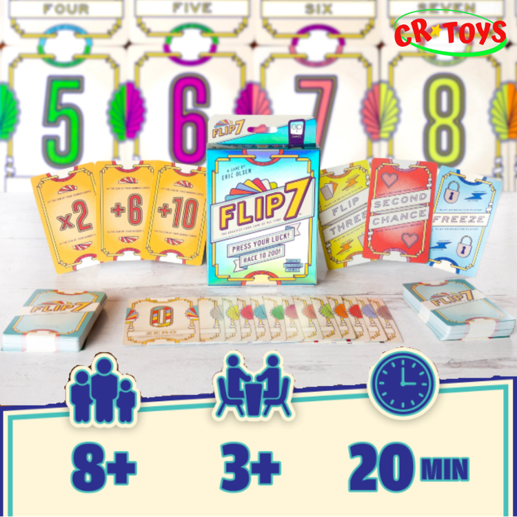 Flip 7 Family Card Game | Ages 8+ - 2