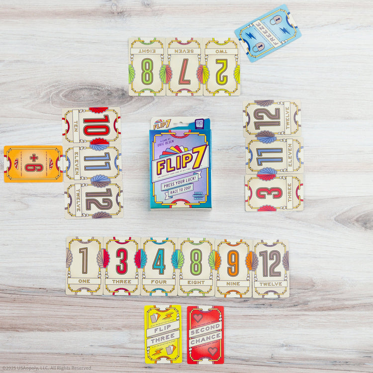 Flip 7 Card Game 8+ - 4