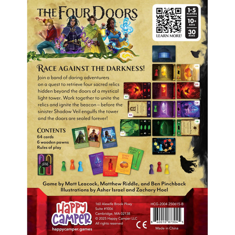 The Four Doors Card Game 10+