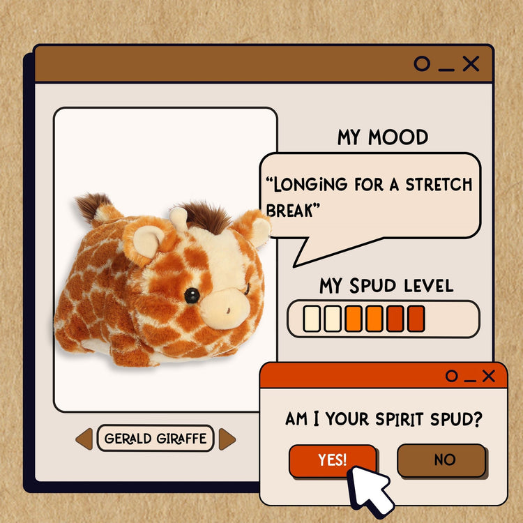 Spudster | Gerald Giraffe 10" Plush - 4