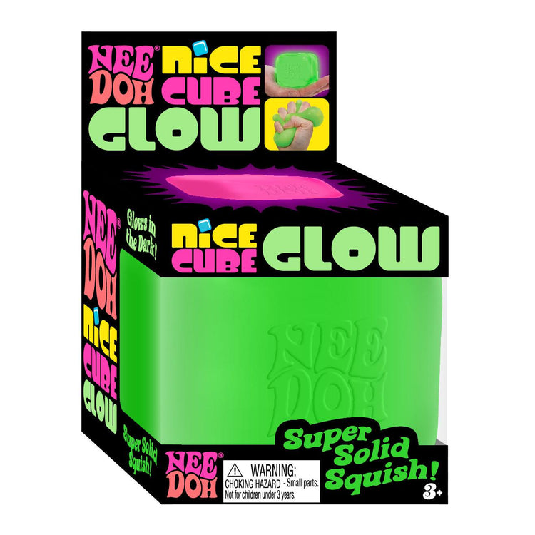 Nee Doh | Glow Nice Cube