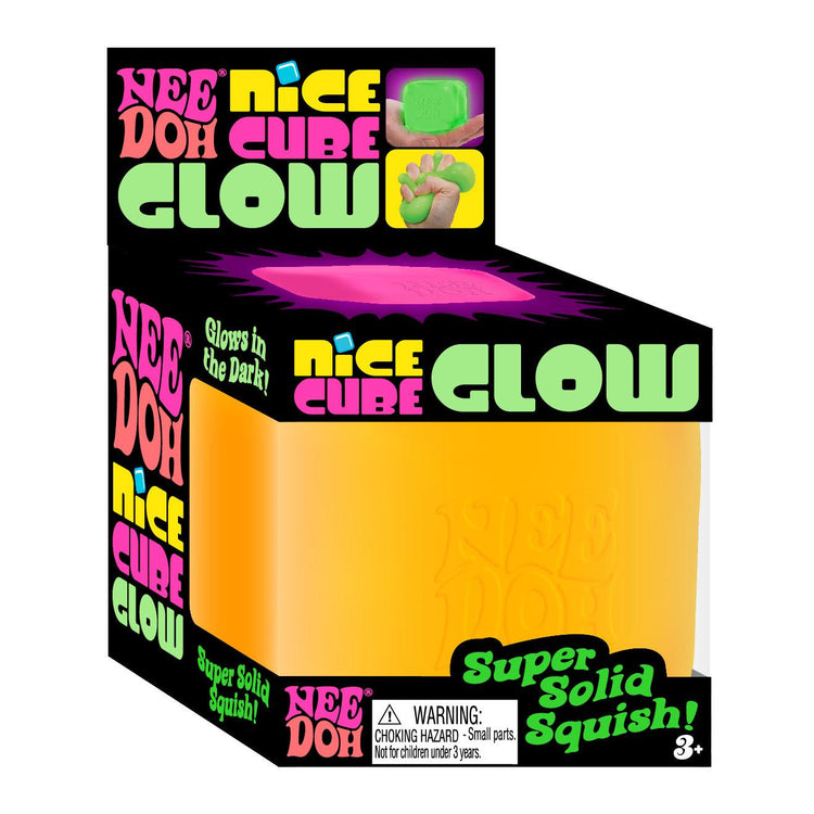 Nee Doh | Glow Nice Cube