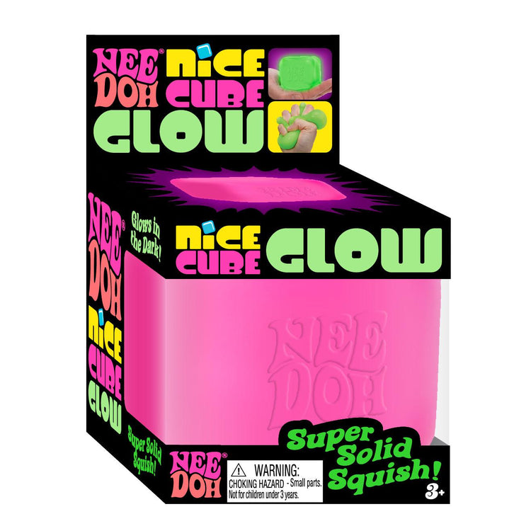 Nee Doh | Glow Nice Cube