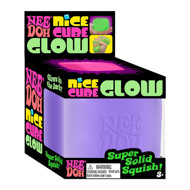 Nee Doh | Glow Nice Cube