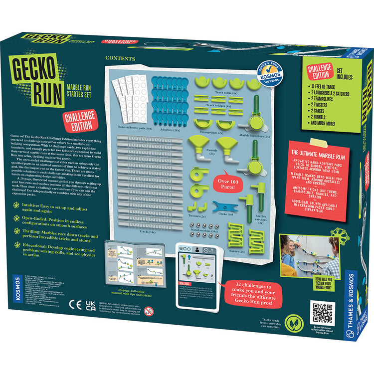 Gecko Run Marble Run: Challenge Edition