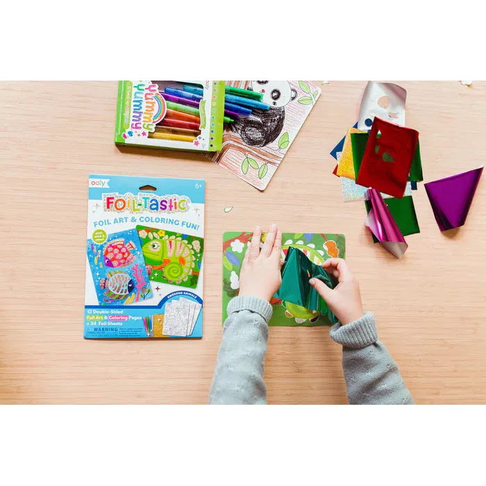 Foil-Tastic Foil Art & Coloring Awesome Animals 161-130