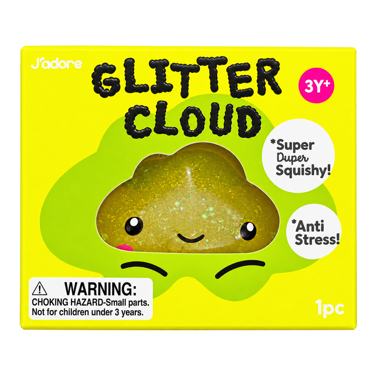 Squish | Glitter Cloud | Yellow - 1