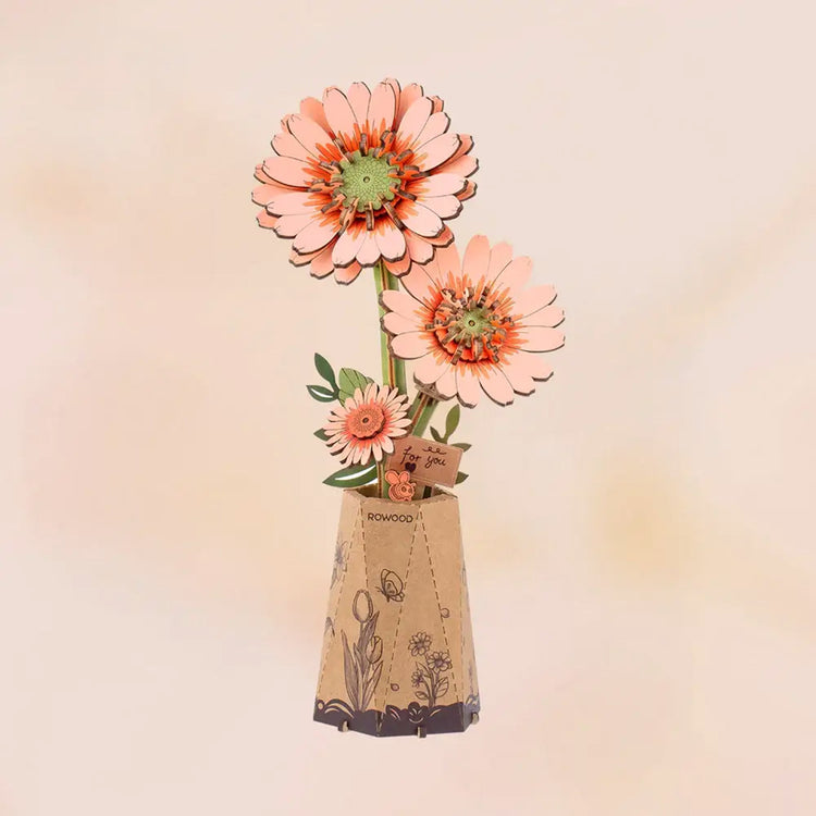 Hands Craft | Orange Gerbera Daisy 14+