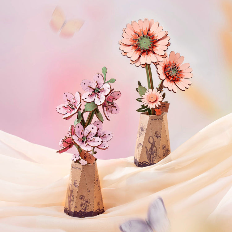 Hands Craft | Wooden Flower Sakura 14+