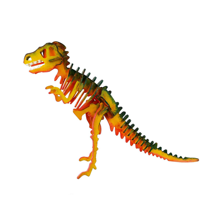 Wooden Puzzle With Paint | T-Rex 5+