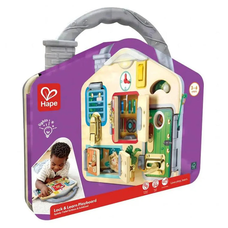 Puzzle | Lock and Learn Playboard Ages 3-6 E1111