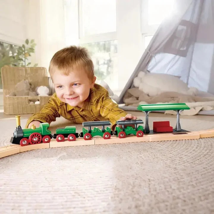 Retro Train with Foldable Chimney 3+ - 3