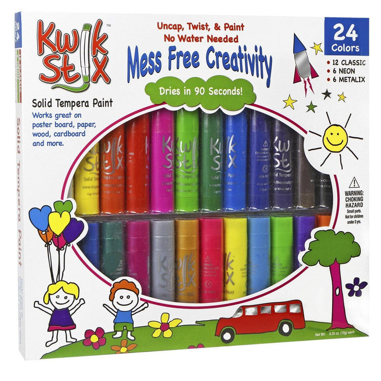 Kwik Stix | 24 Pack Tempera Paint