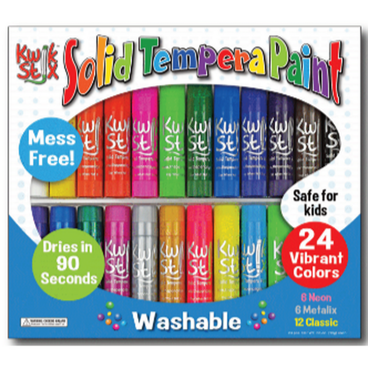 Kwik Stix | 24 Pack Tempera Paint
