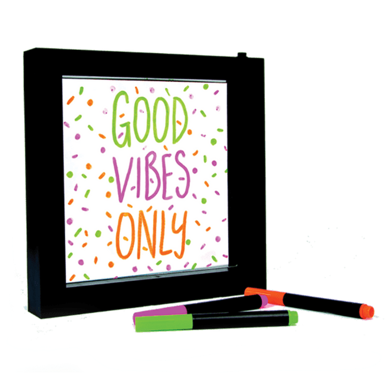 Light Up Neon Effect Message Fra