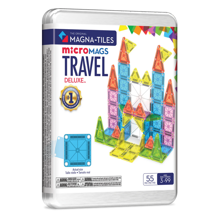 Magna-Tile | Travel Set Deluxe 55-piece set 3+