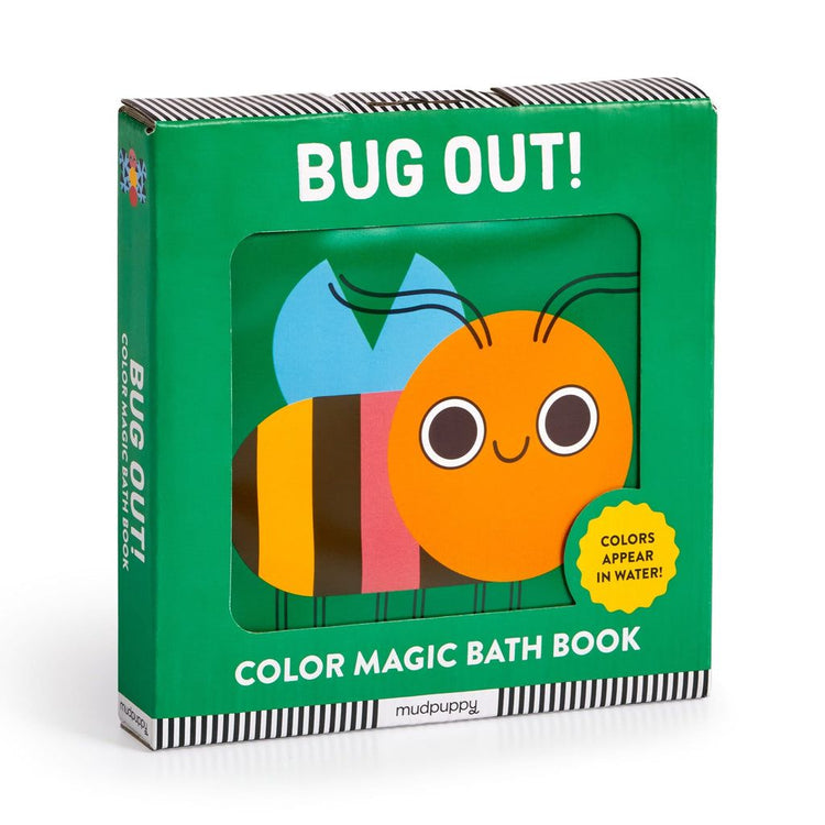 Bug Out! Color Magic Bath Book - CR Toys