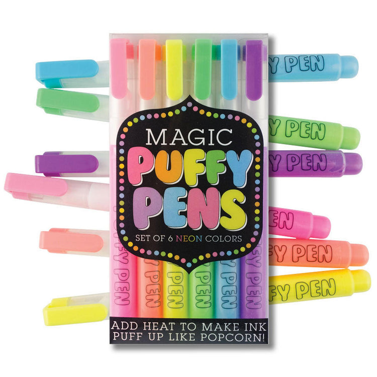Magic Neon Puffy Pens 132-062