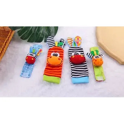 Infant Bed Bell Baby Kids Plush Toddler Baby Handbell Ring 0+ - 4