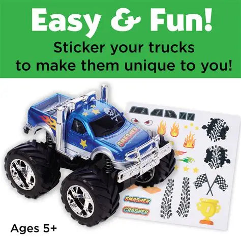 Monster Trucks Craft Fun For Ages 5+