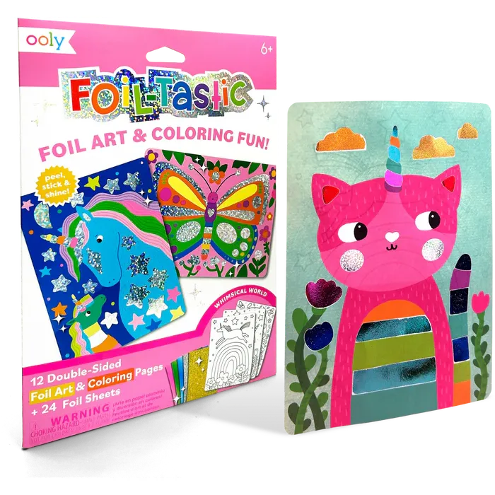 Foil-Tastic Foil Art & Coloring Whimsical World 161-132