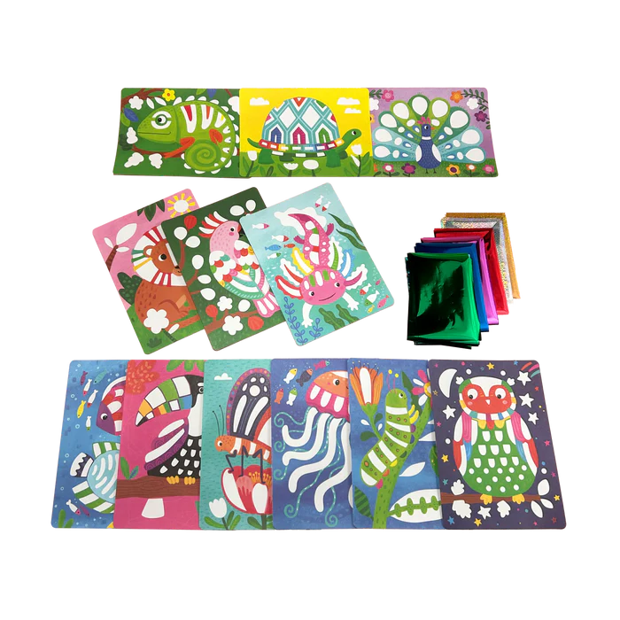 Foil-Tastic Foil Art & Coloring Awesome Animals 161-130