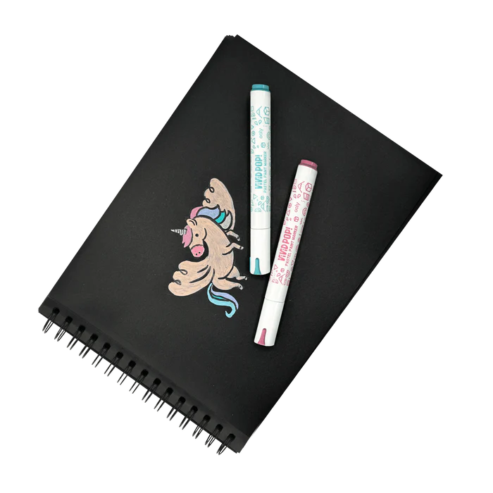 Vivid Pop! 8 Water Based Paint Markers - Pastel