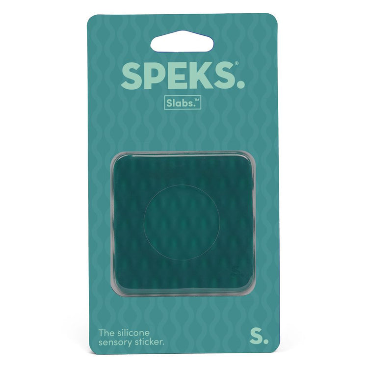 Slabs Silicone Sensory Sticker | Mesh Green - 1