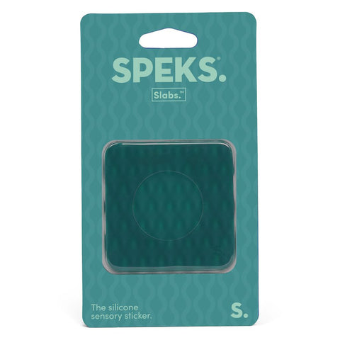 Slabs Silicone Sensory Sticker | Mesh Green - 1