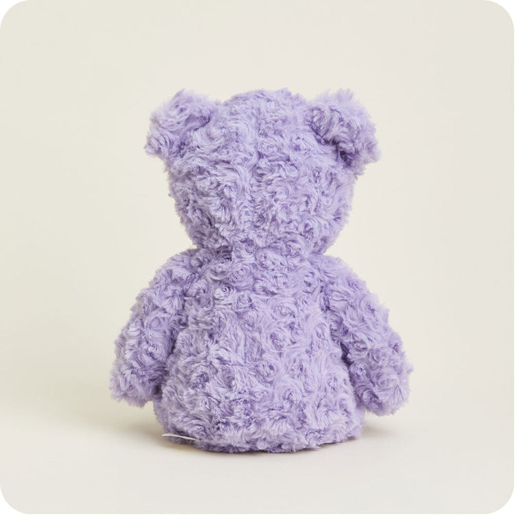 Warmies | Purple Curly Bear - 5