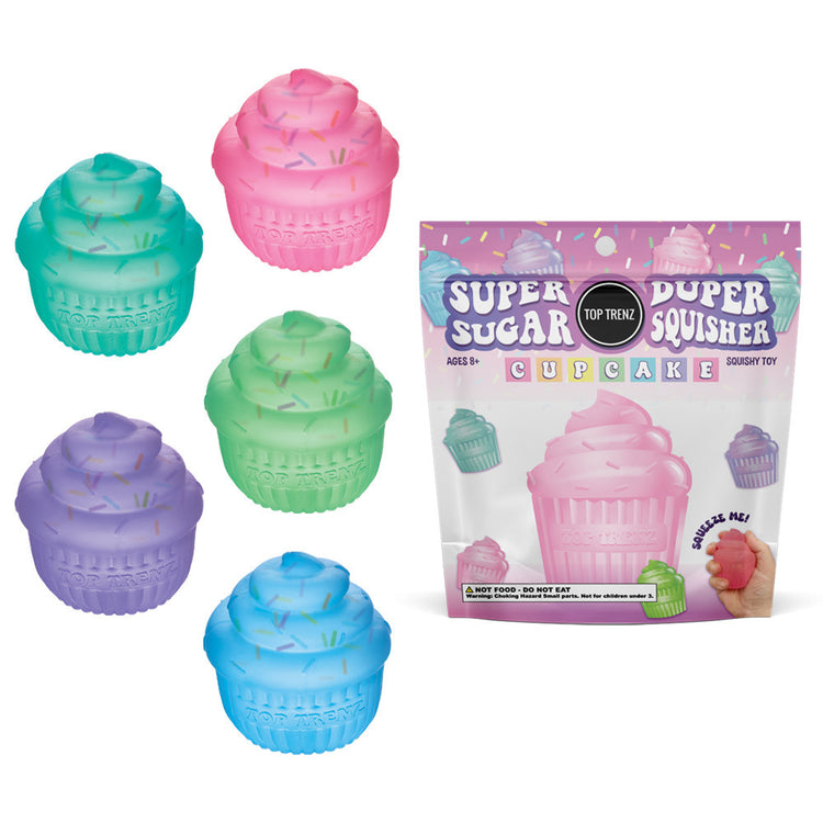 Super Duper Sugar Squisher | Sprinkle Filled Cupcake - 3