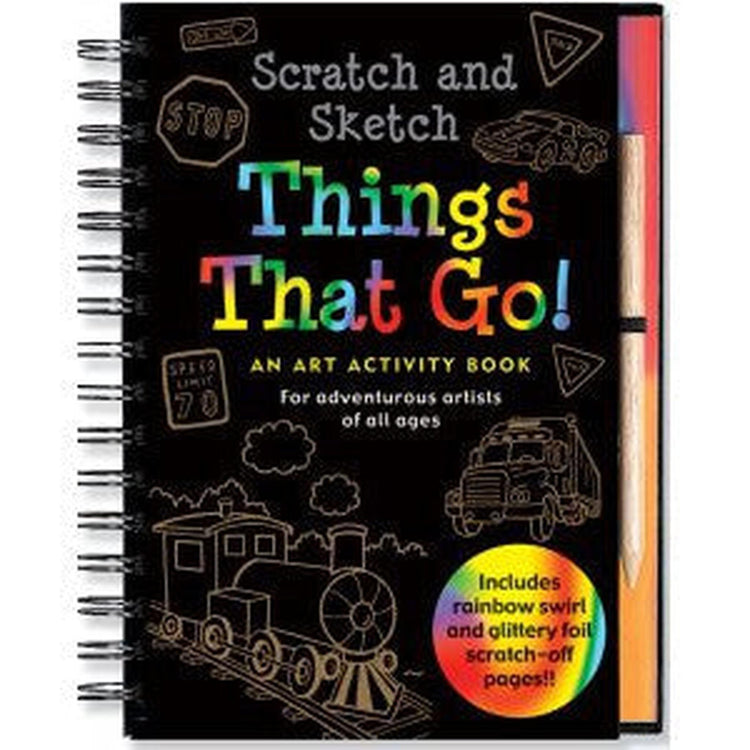 Scratch & Sketch | Things That Go 3394
