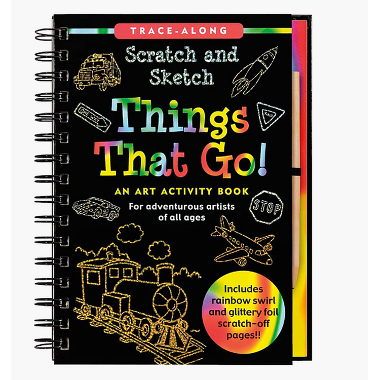Scratch & Sketch | Things That Go 3394