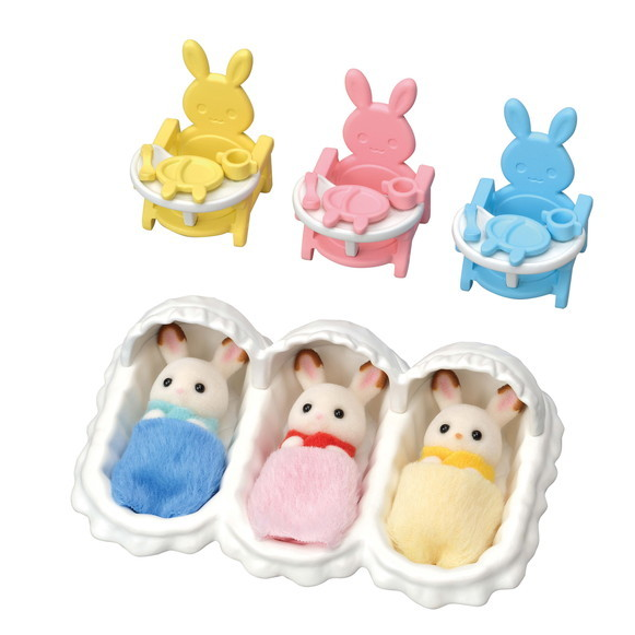 Triplets Care Set Cc1906 - CR Toys