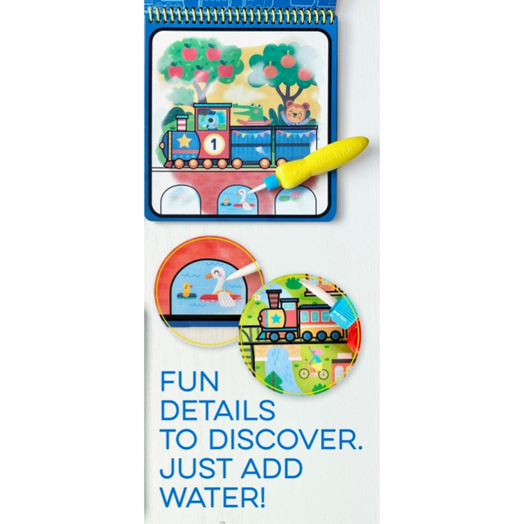 Magic Reveal Pad | All Aboard Trains! 3+