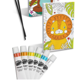 Jr Artist Canvas & Paint Set | Lion Or Sloth
