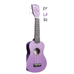 Amahi Ukulele | Lavendar | Ages 3+